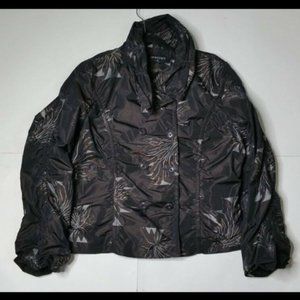 INSIGHT Size 14 12 Double Breasted Ruched Jacket